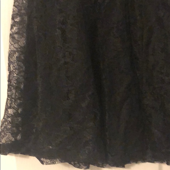 Express Lacy Black Skirt EUC - Picture 2 of 8
